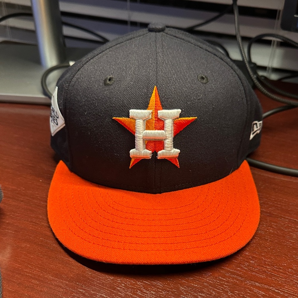 Astros Black and Orange 2017 World Series Cap